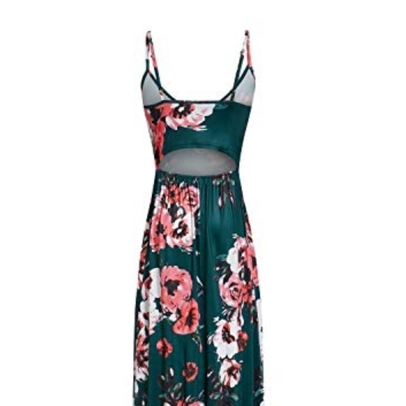 UNTRANCE Floral Spaghetti Strap Maxi Dress NWT - Picture 8 of 8